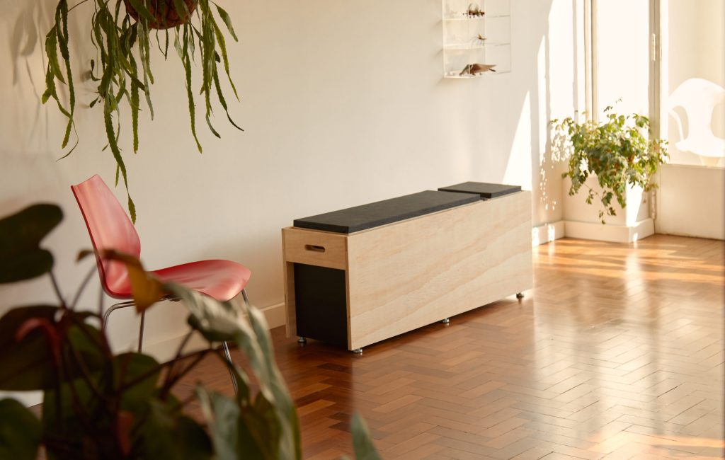 banco para treino em casa design